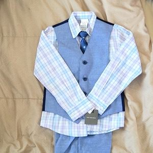 Van Heusen 4-Piece Suit Set for Boys